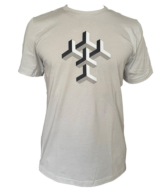 3D Anchor Puzzle T-Shirt