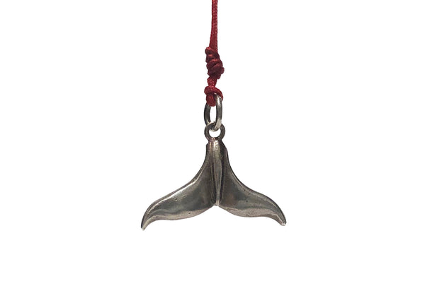 Dolphin Tail Silver Pendant