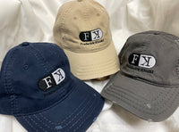 FK Logo Distressed Dad Hat