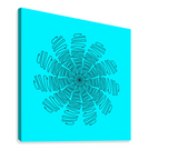 Propeller by Frederick Kinski - 24" x 24" (62 x 62 cm) - Stretched Canvas Print