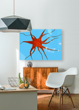 Frederick Kinski - Neuron - Digital Photograph/Acrylic on Canvas - 2010