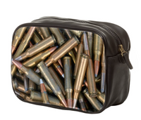 War Candy Nappa Leather Toiletry Bag