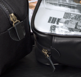 Indian Drawing Nappa Leather Toiletry Bag