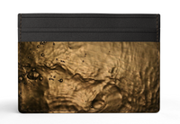 Liquid Gold Nappa Leather Card Holder