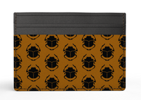 Scarab Nappa Leather Card Holder