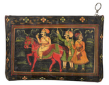 Indian Drawing Nappa Leather Hollywood Bag
