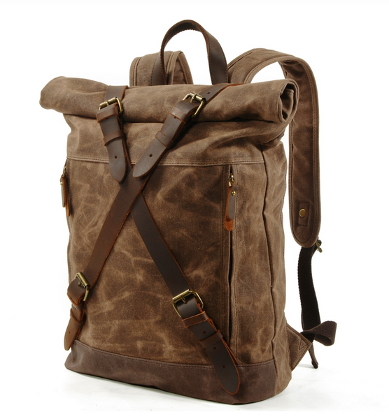 Vintage Adventure Travel Bag - Backpack
