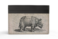 Rhinoceros Nappa Leather Card Holder ~