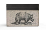 Rhinoceros Nappa Leather Card Holder ~