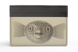 Pufferfish Nappa Leather Card Holder