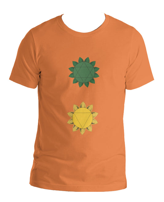 Anahata & Manipura Chakras T-Shirt