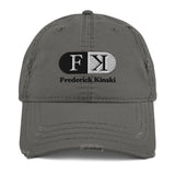 FK Logo Distressed Dad Hat
