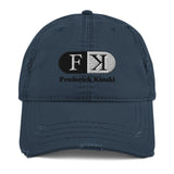 FK Logo Distressed Dad Hat