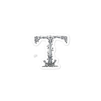 T is for...Bubble-free stickers