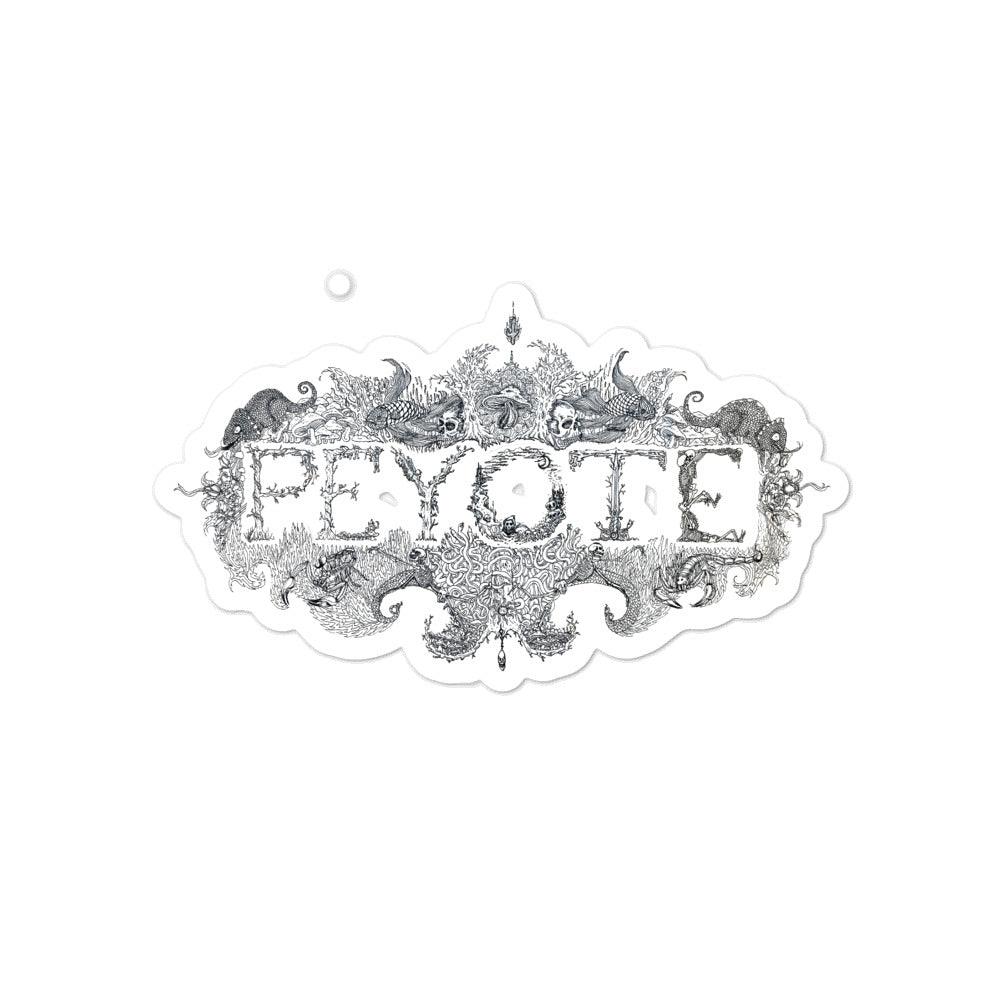 Peyote Bubble-free stickers