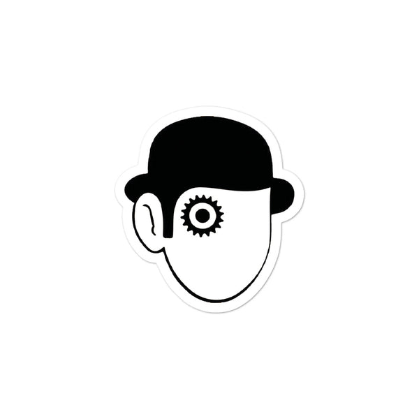 Clockwork Orange Vintage Book Cover Bubble-free stickers
