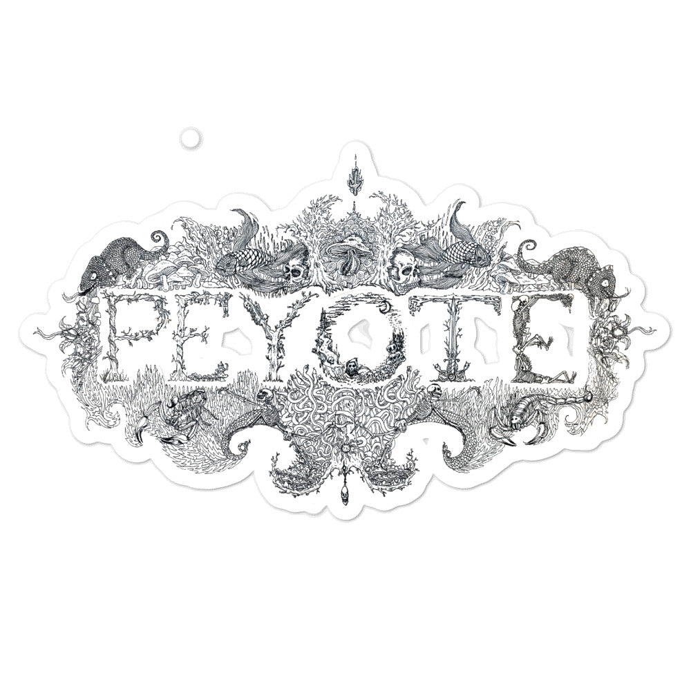Peyote Bubble-free stickers